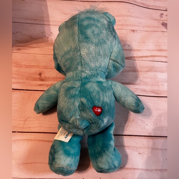 Care Bears Bedtime Bear blue tie dye beanbag plush 8" Play Along - Picture 3 of 5